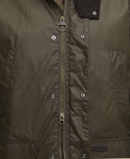 Lightweight Stratford Waxed Jacket Beech