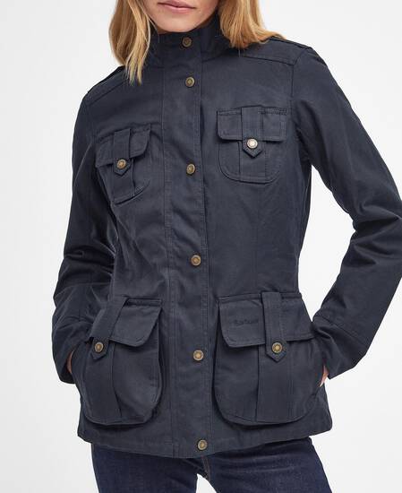 Giacca in cotone cerato Winter Defence 