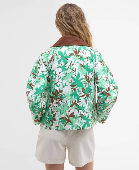 Kayleigh Printed Casual Jacket Trailing Floral