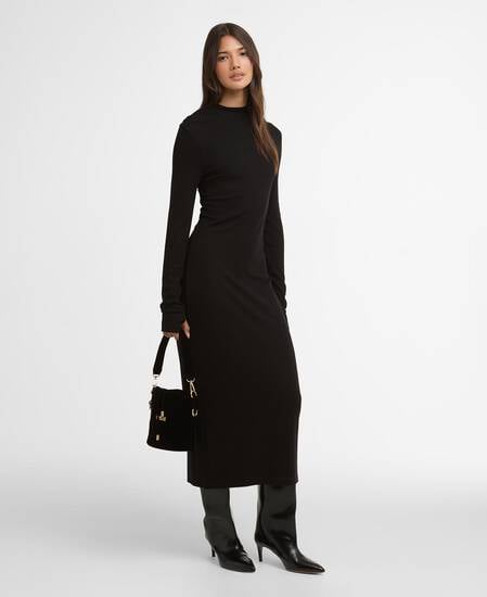 Kleid Leia Midi Black