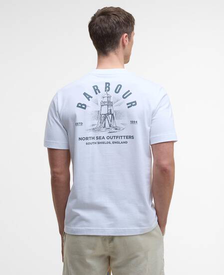 Souter Graphic T-Shirt White Souter Graphic T-Shirt White