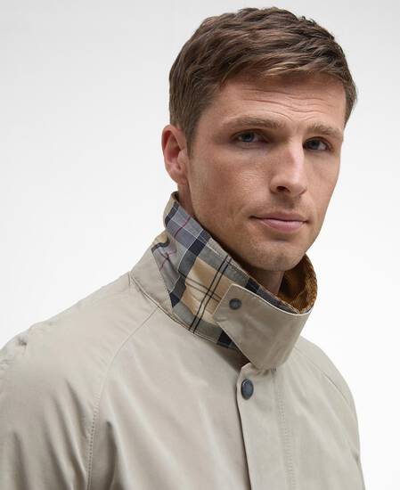 Peached Tracker Casual Jacket Washed Stone