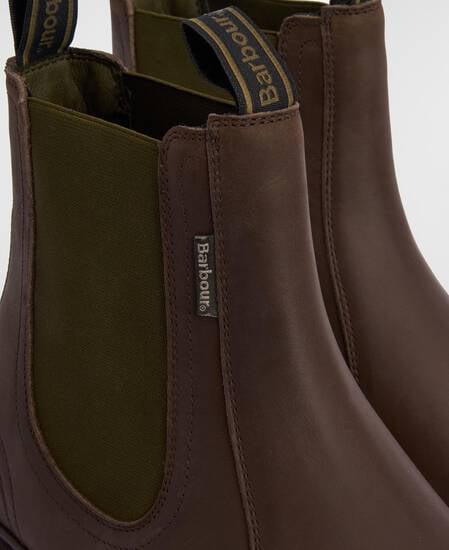 Hale Chelsea Boots Dark Brown