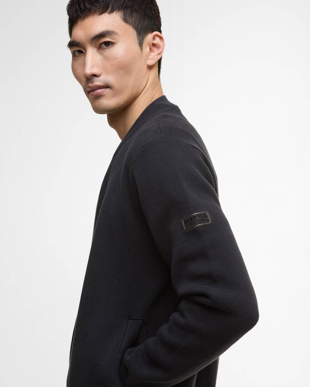 Patrick Bomber Zip Through Cardigan