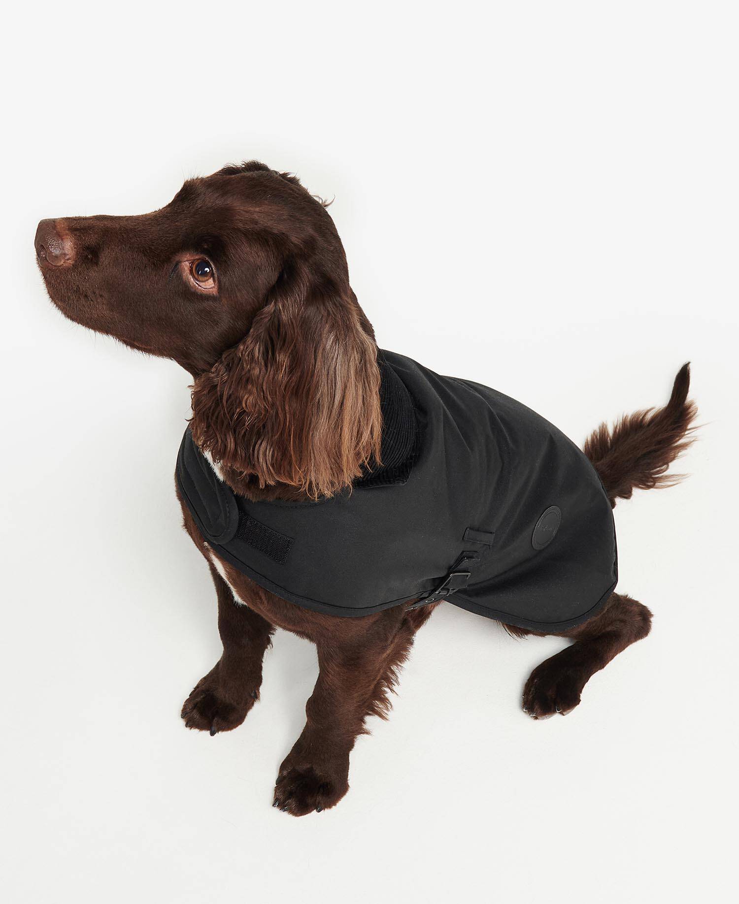 Waxed Dog Coat Classic Black image number 1