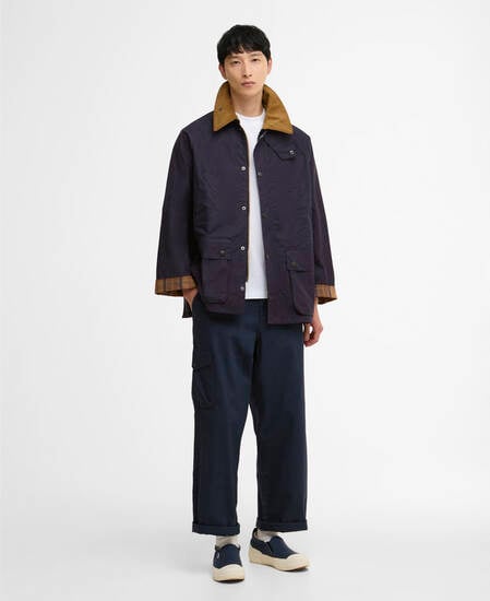 Oversized Bedale Casual jacket Dark Indigo