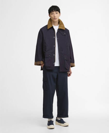 Oversized Bedale Casual jacket Dark Indigo