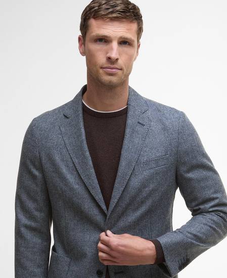 Kensington Check Blazer Navy Kensington Check Blazer Navy