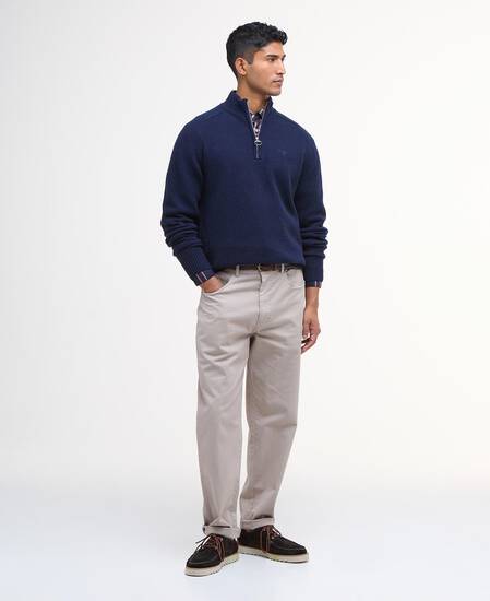 Grangetown Half-Zip Jumper Navy