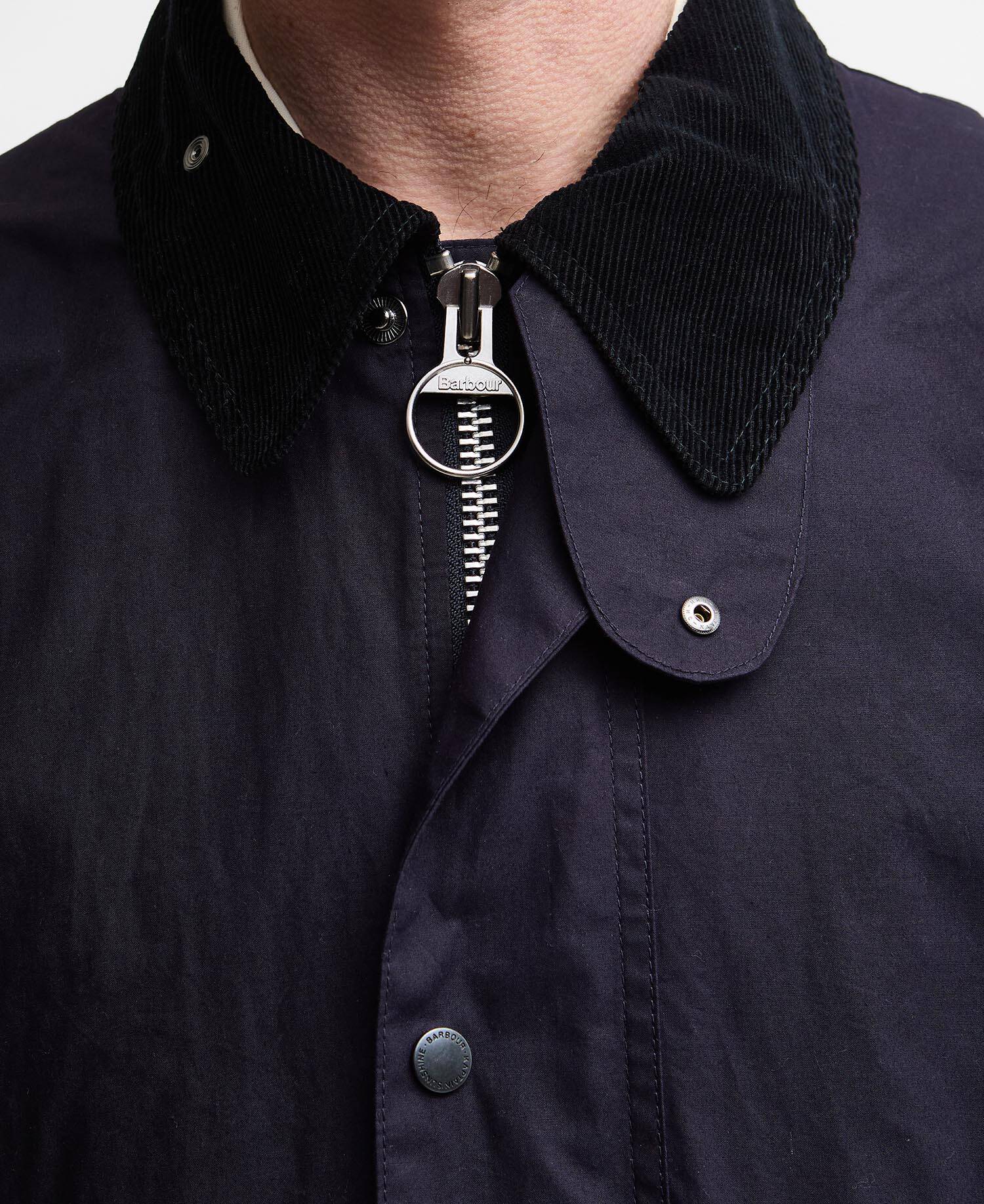 Barbour x Kaptain Sunshine Endurance Casual Jacket Dark Indigo image number 8