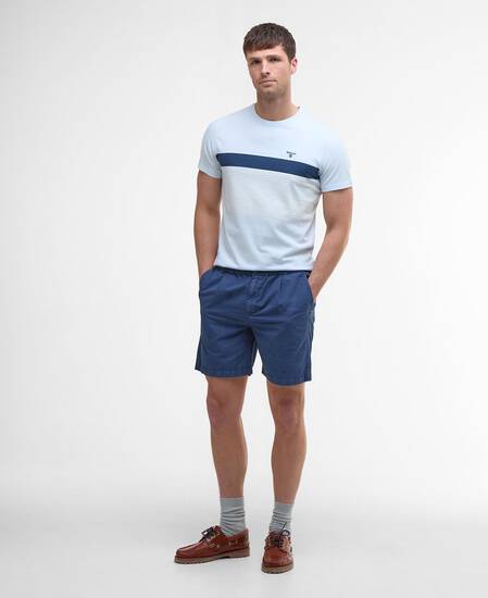 Braeside Striped T-Shirt Bleached Blue Braeside Striped T-Shirt Bleached Blue