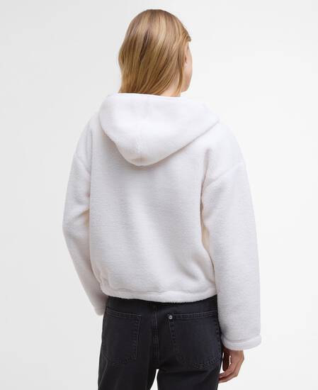 Fleece-Hoodie Lola Off White