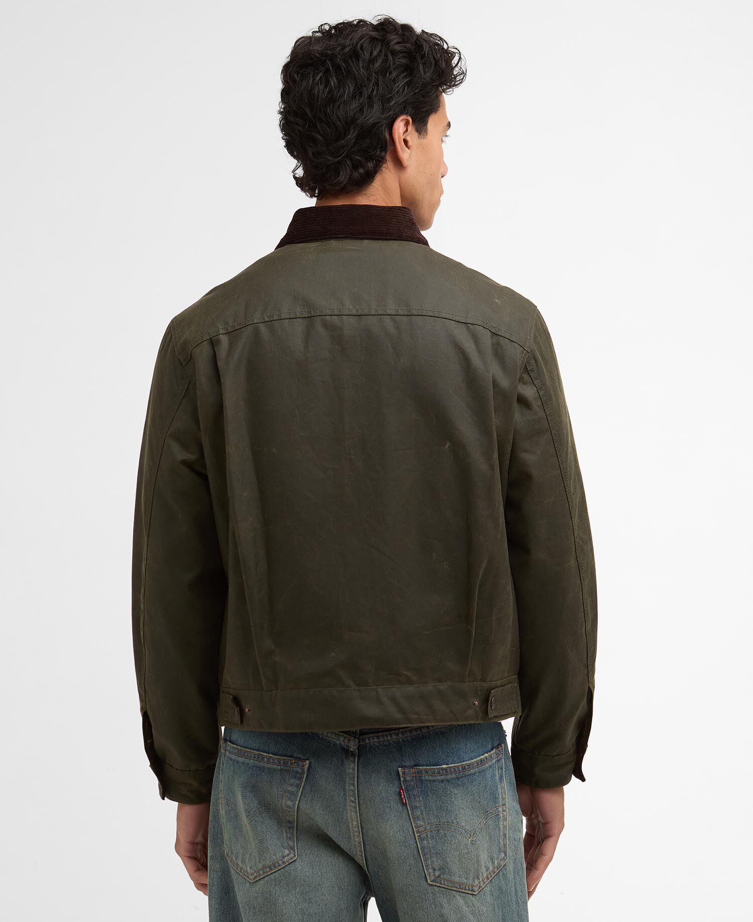 Buy Barbour x Levi's Type II Waxed Jacket for N/A 0.0 | BARBOUR_US