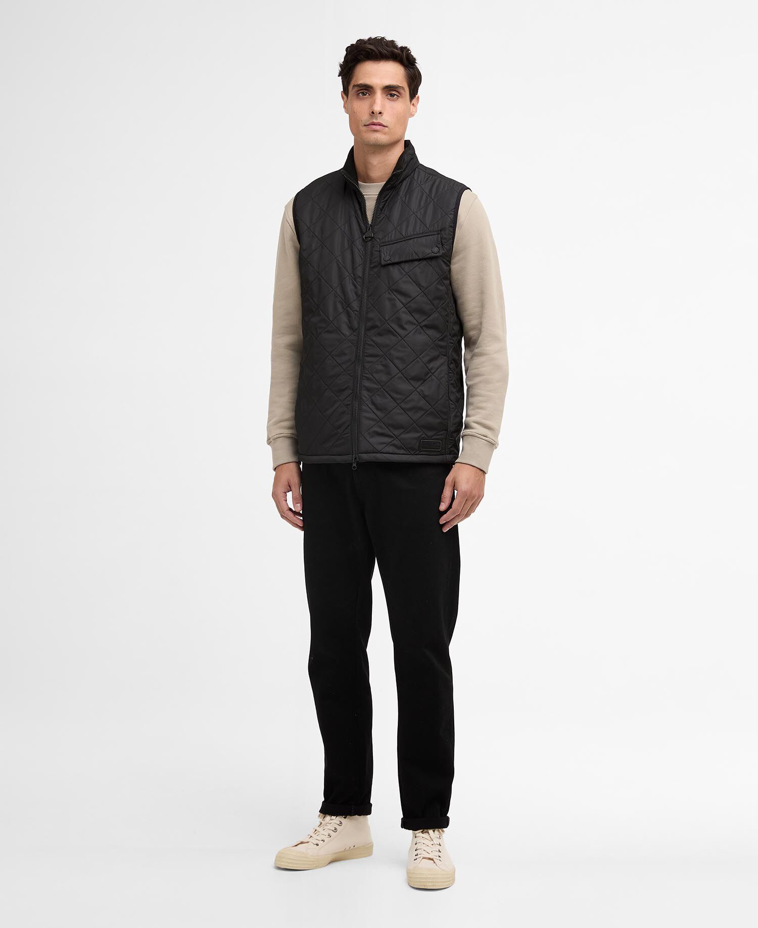 Steppweste Contemporary Ariel Polarquilt Black