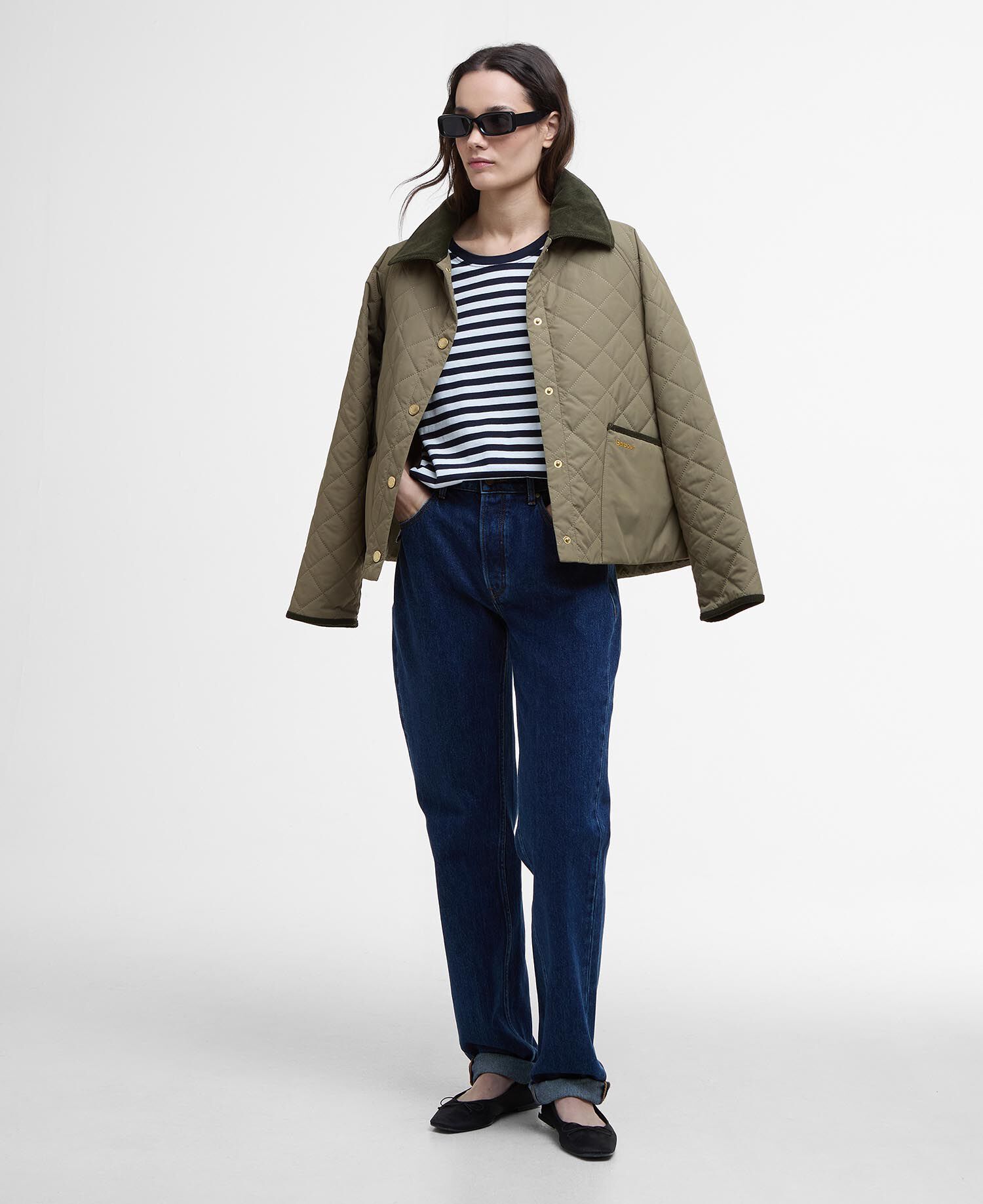 Ferryside Striped T-Shirt Classic Navy