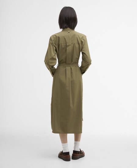 Rowane Midi Dress Burnt Olive