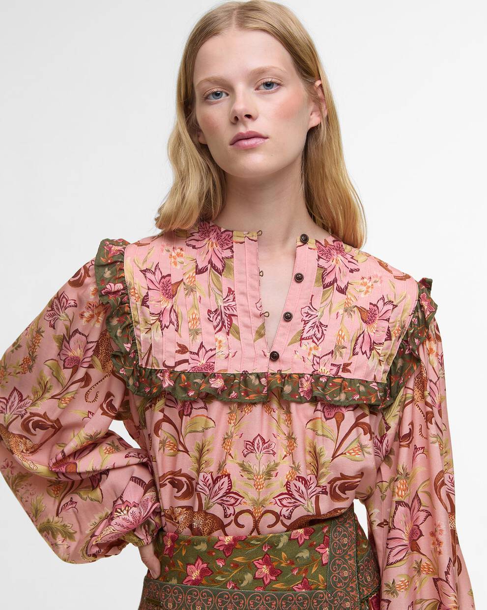 Barbour FARM Rio Cami Long-Sleeved Blouse