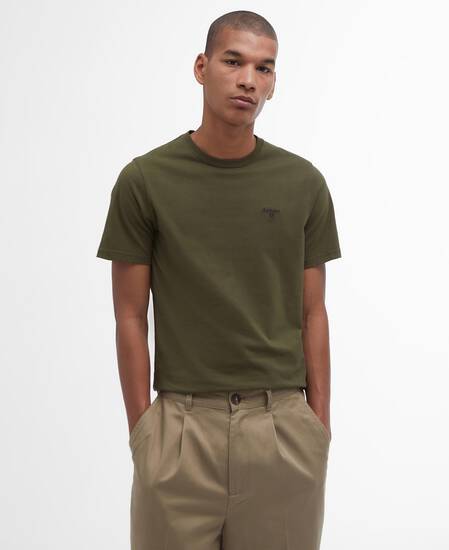 Essential Sports T-Shirt Mid Olive Essential Sports T-Shirt Mid Olive