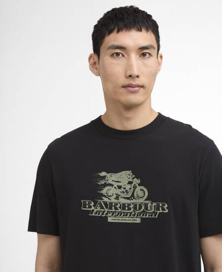 T-shirt con stampa Dukes Cafe Black