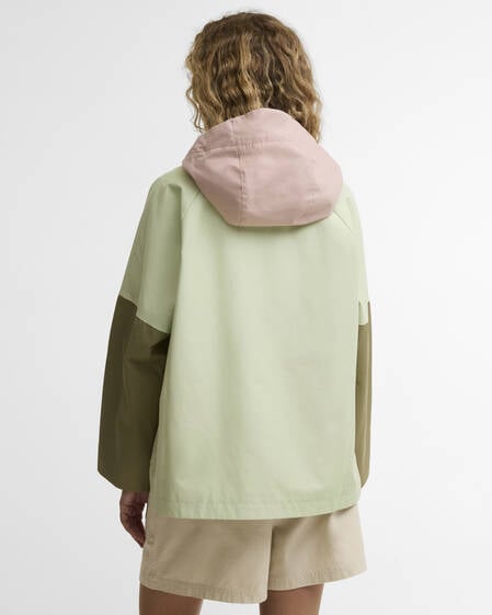 Jacke Bedafell Showerproof Spring Green / Gardenia / Bleached Olive