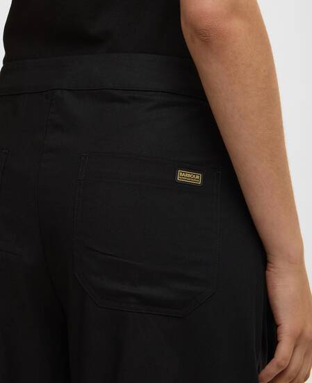 Alexis Wide Leg Trousers Black