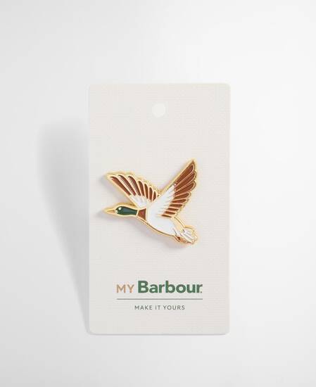 Barbour Duck Pin Badge Duck Barbour Duck Pin Badge Duck