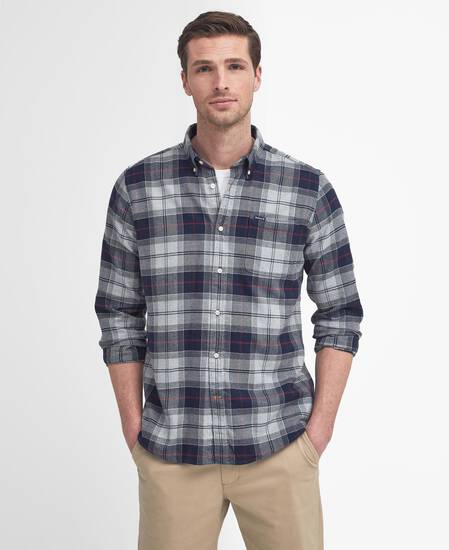 Kyeloch Tailored Long-Sleeved Shirt Blue Granite Kyeloch Tailored Long-Sleeved Shirt Blue Granite
