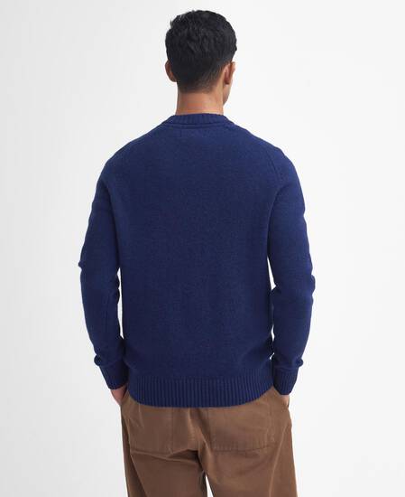 Grangetown Crew Neck Jumper Inky Blue