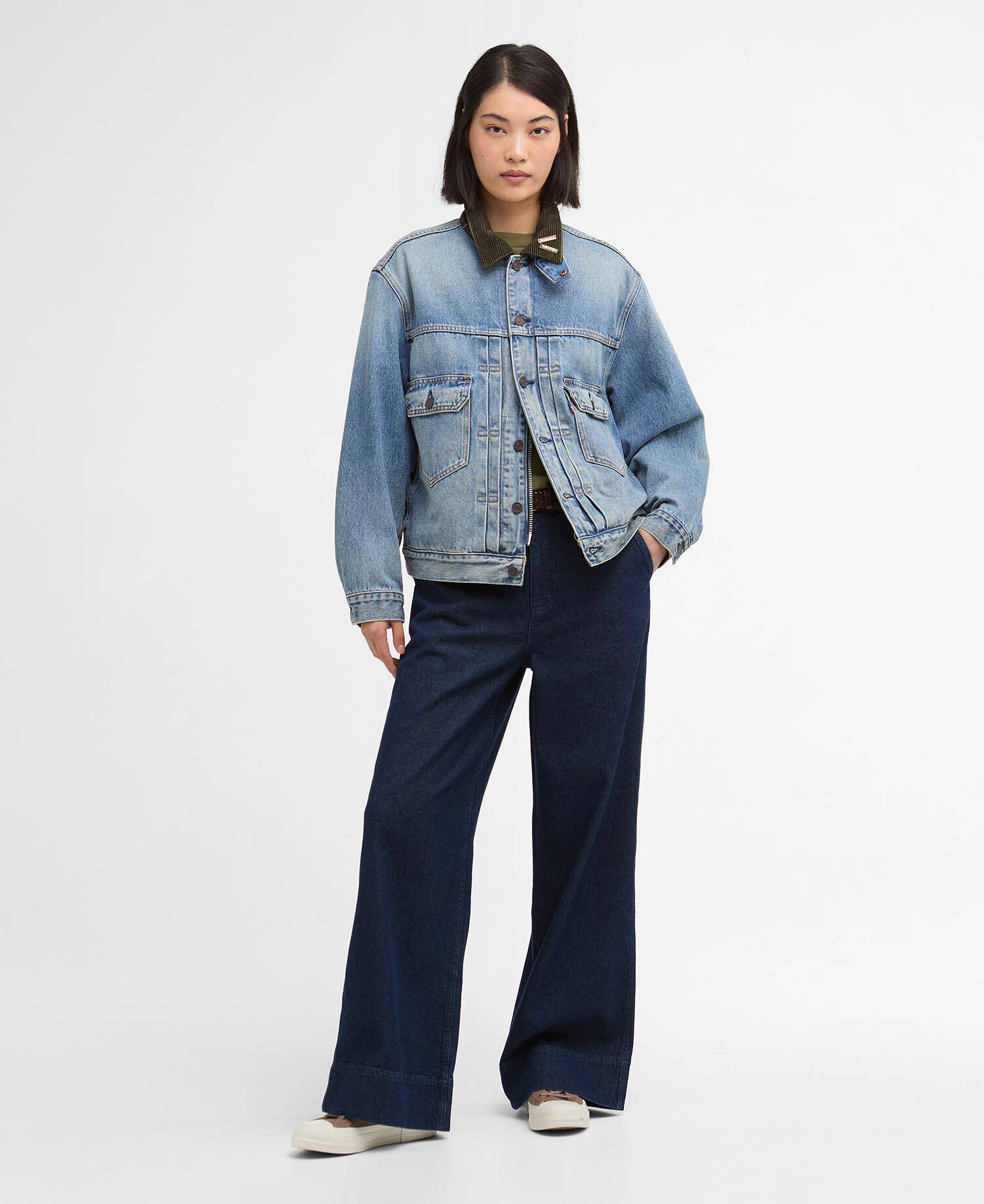 Barbour x Levi's Type II Denim Jacket Vintage Washed image number 4