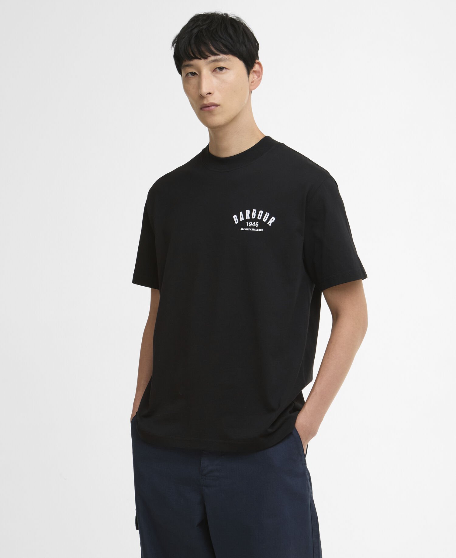 T-Shirt 1946 Graphic OS Black