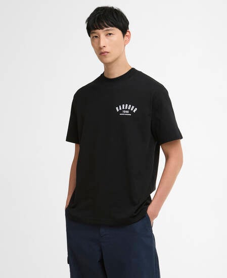 1946 Graphic OS T-Shirt Black