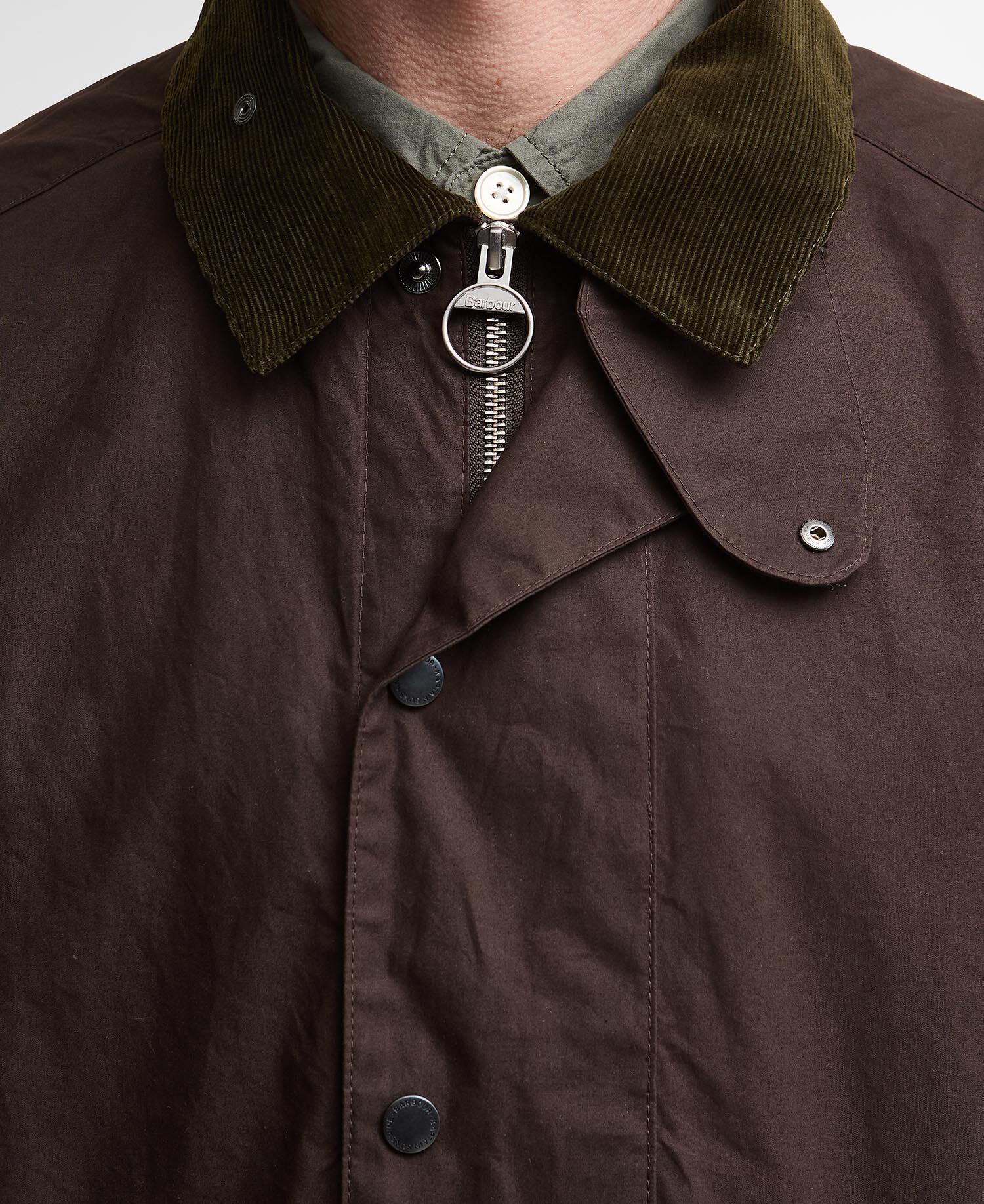 Giacca casual Transport Smock Barbour x Kaptain Sunshine Light Olive