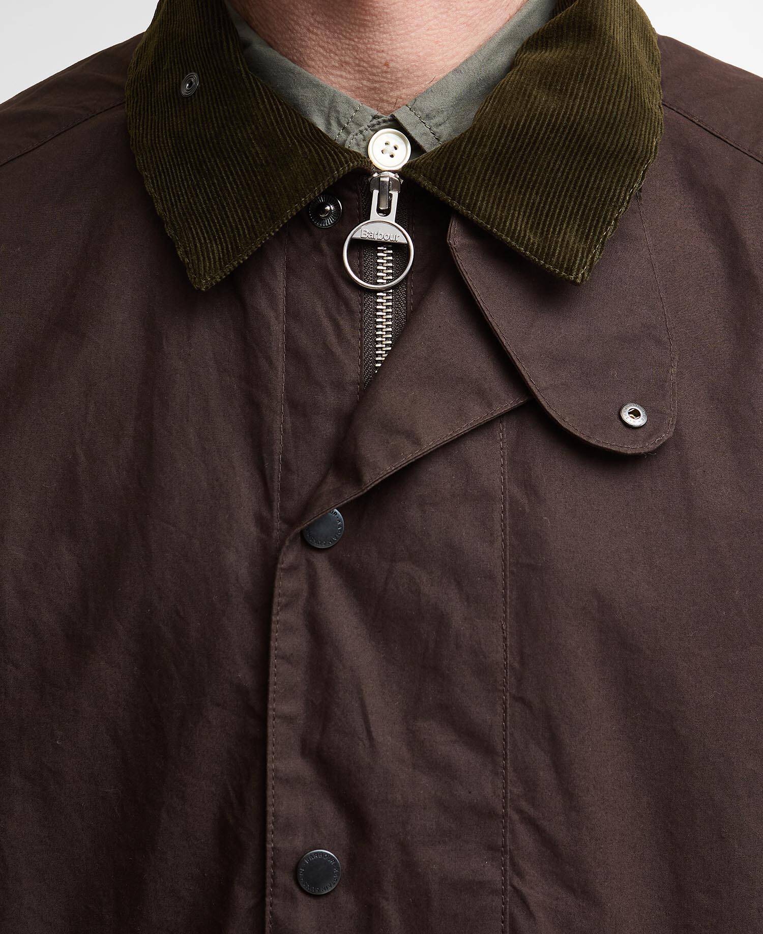 Giacca casual Transport Smock Barbour x Kaptain Sunshine Light Olive image number 7