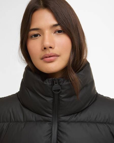 Phoenix Quilted Sweat Black