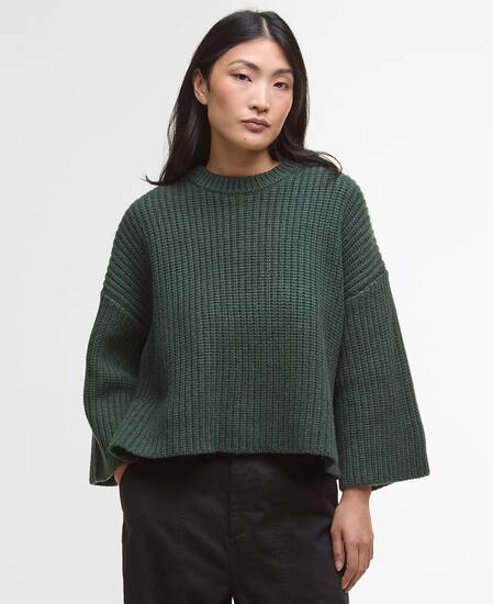 Maglione girocollo Lilian Olive