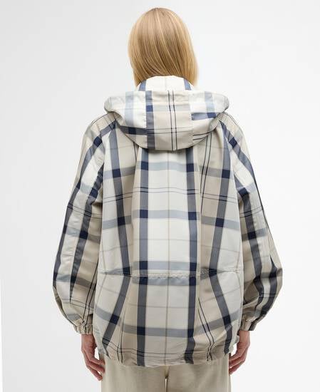 Jacke Ballina Check Showerproof Dress Navy Tartan