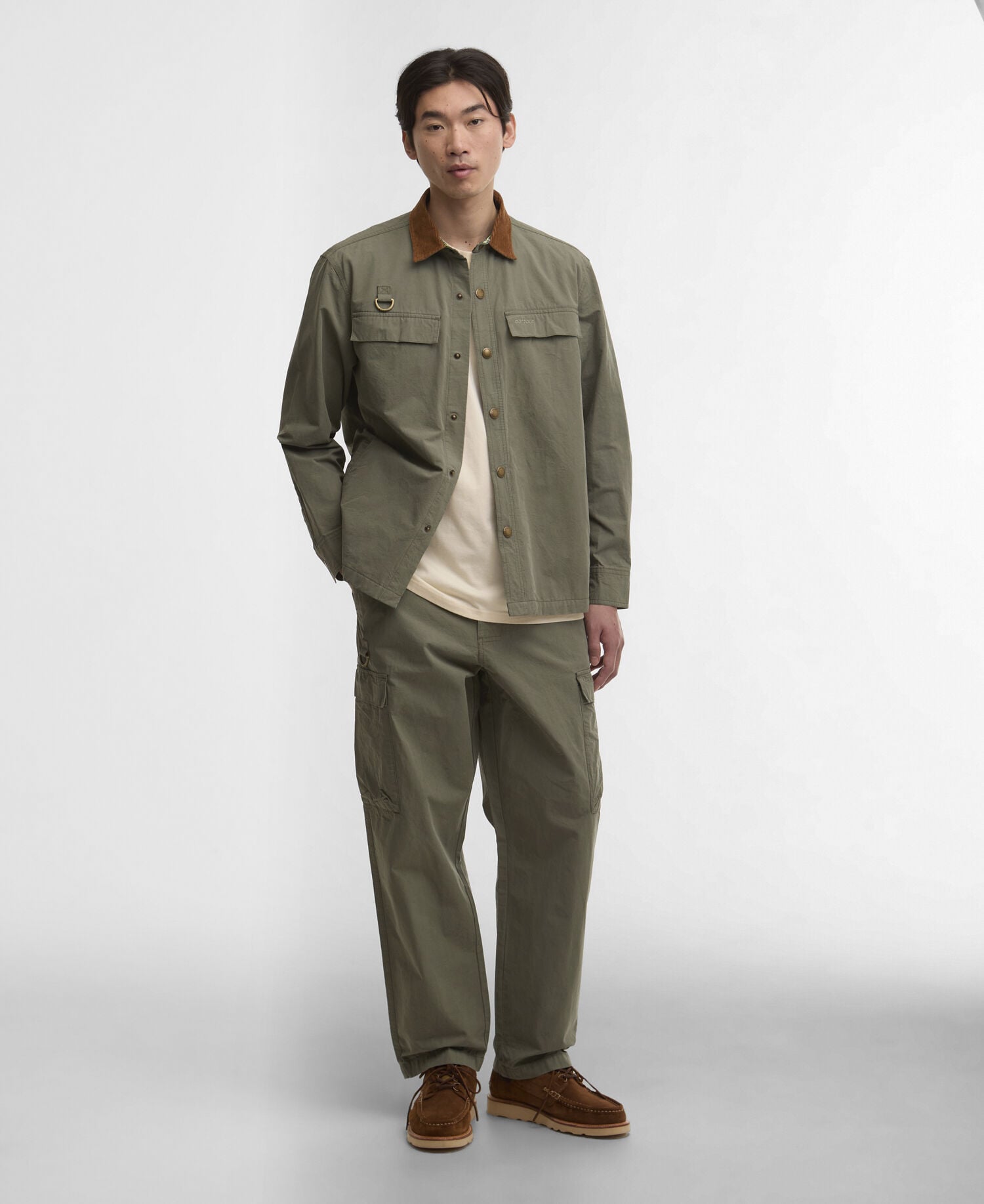 Overshirt Spey Poplin Archive Olive