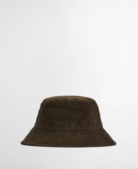 Ebberston Cord Bucket Hat Olive