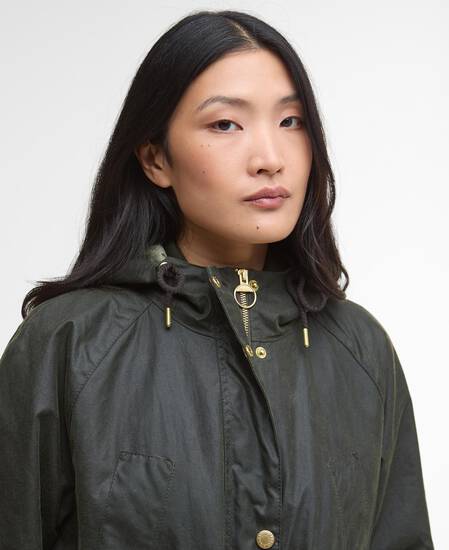 Parka cerato Marcy Fern/Ancient Tartan