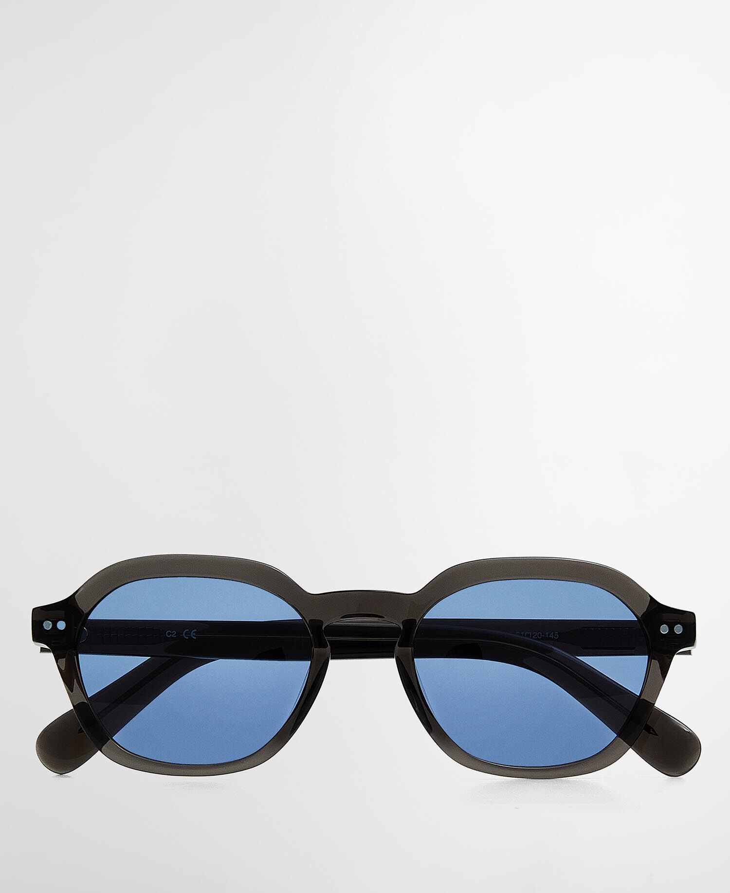 Oval Sunglasses Smokey Grey