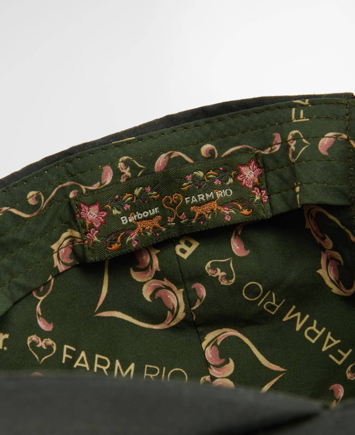 Barbour FARM Rio Alice Cap Fern/Green Heart image number 6