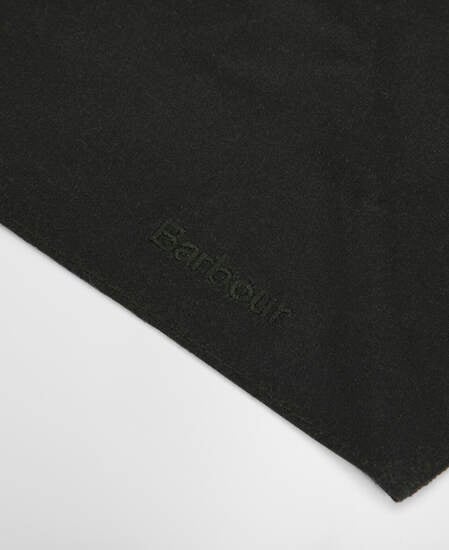 Barbour x ARKET Fairgame Waxed Head Scarf Sage