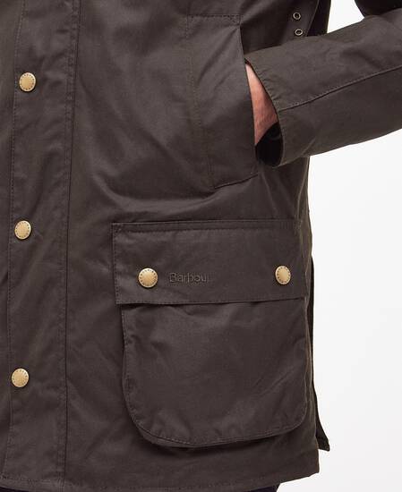Ashby Waxed Jacket Olive