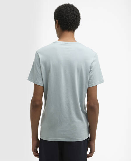 Newsham Striped T-Shirt Blue Slate