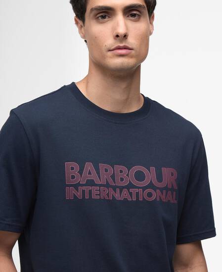 T-Shirt Essential Graphic Navy