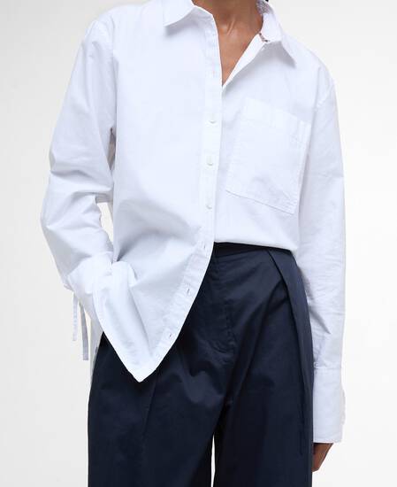 Colleen Wide-Leg Trousers Dark Navy