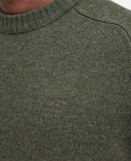 Grangetown Crew Neck Jumper Mid Olive