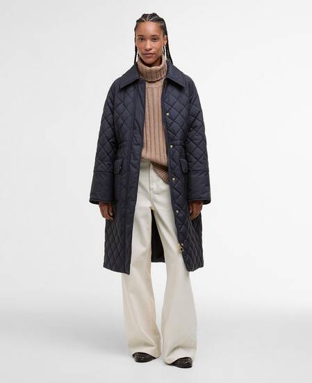 Giacca trapuntata Aishling Dark Navy/Ancient Poplar