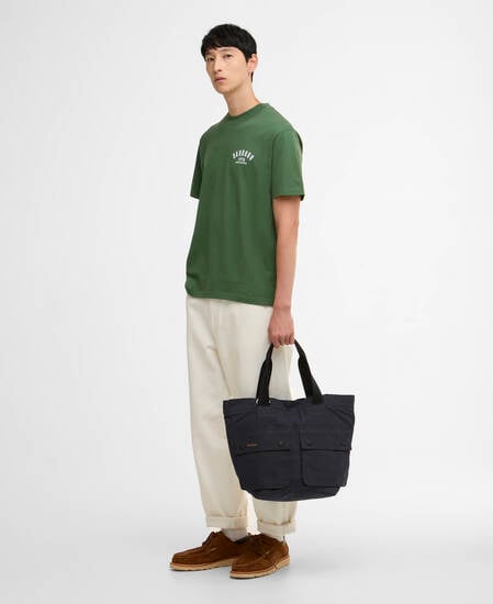 1976 Graphic Oversized T-Shirt Racing Green