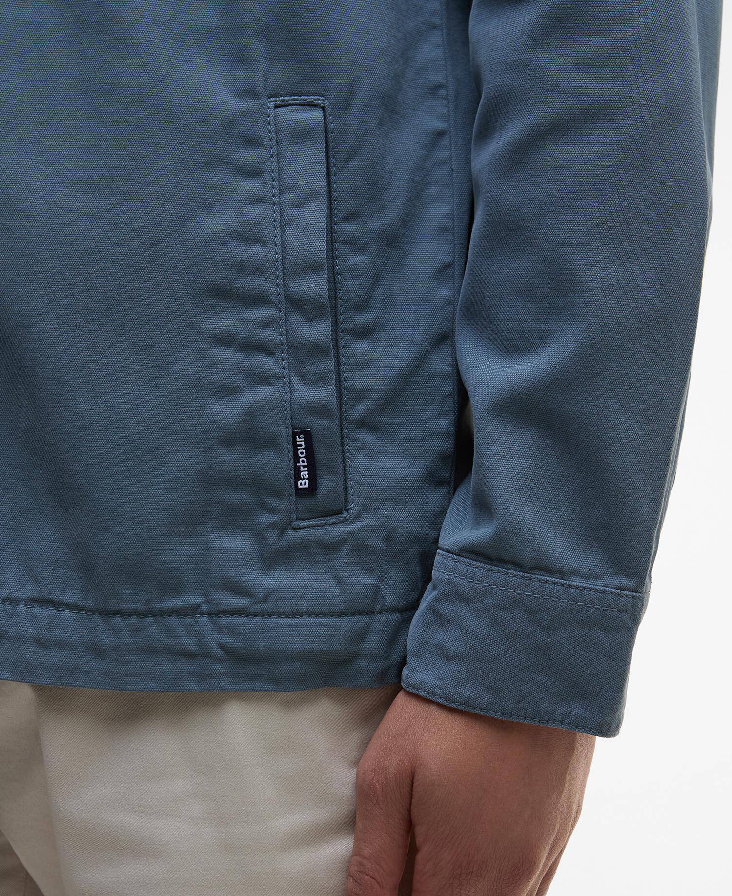 Washed Cotton Overshirt image number 4